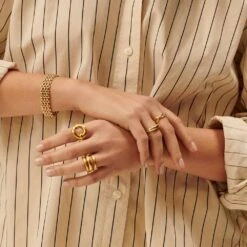 Bague Ajustable CHAIN -Agatha 02240445 157 MM M3