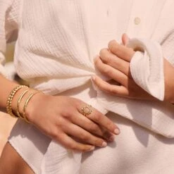 Bague Fine TRESSE -Agatha 02280262 157 52 M2