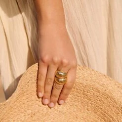 Bague Ajustable TRESSE -Agatha 02280263 157 53 M2