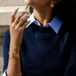 Bague Large TRIJONC 8 Bague Large TRIJONC -Agatha 02290065 157 52 M2