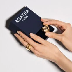 Bague Large TRIJONC 9 Bague Large TRIJONC -Agatha 02290065 157 52 M3