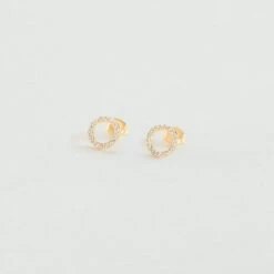 Boucles D'oreilles Puces RONDOU