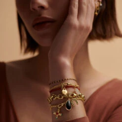 Bracelet Souple PIERRES NATURELLES -Agatha 02480318 129 TU M3