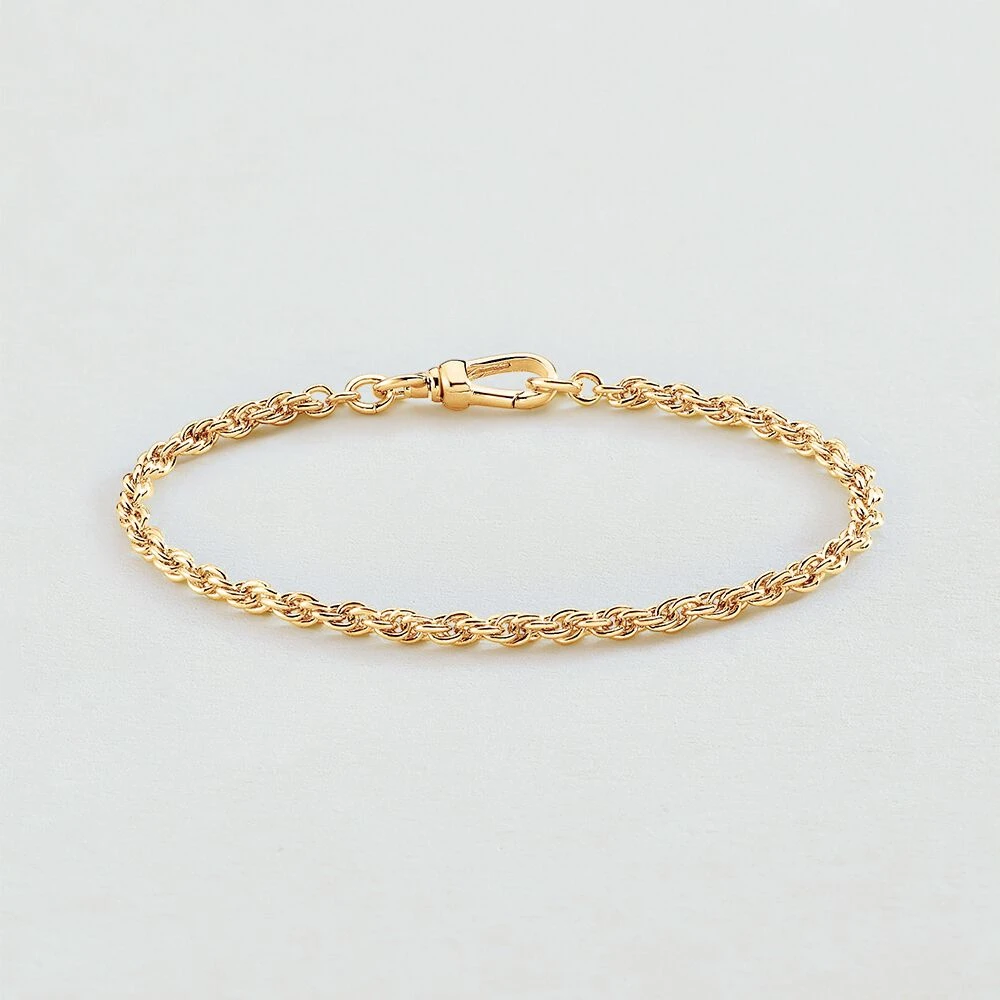 Bracelet Souple CHAÎNE CORDE 1 Bracelet Souple CHAÎNE CORDE