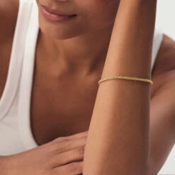 Bracelet Souple CHAÎNE CORDE 13 Bracelet Souple CHAÎNE CORDE -Agatha 02480320 157 TU M1