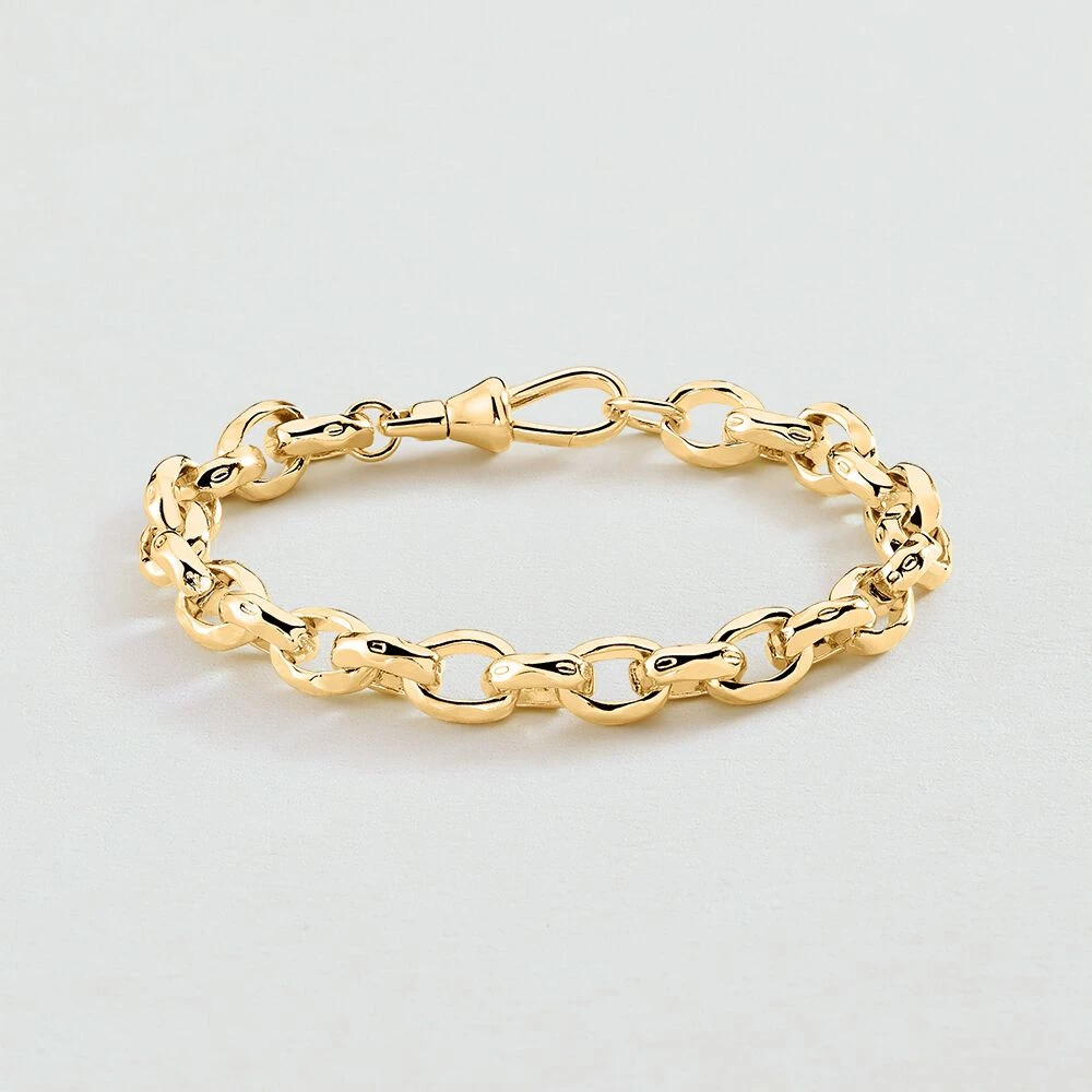 Bracelet Souple MAILLE MARTELÉE 1 Bracelet Souple MAILLE MARTELÉE