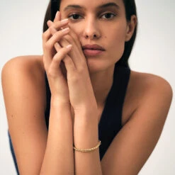 Bracelet Souple MAILLE PALMIER -Agatha 02480354 157 TU M1