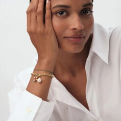 Bracelet Souple MAILLE PALMIER -Agatha 02480354 157 TU M2