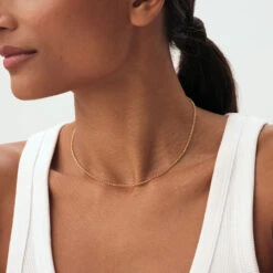 Collier Ras Du Cou CHAÎNE JASERON -Agatha 02680234 157 TU M1