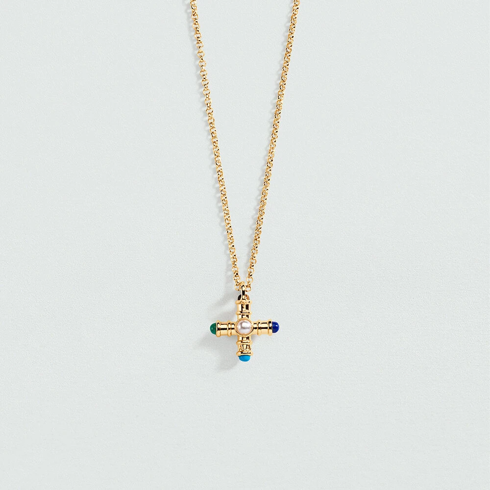 Collier Mi-long CHAÎNE JASERON 2 Collier Mi-long CHAÎNE JASERON – Image 2