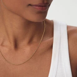 Collier Mi-long CHAÎNE JASERON 8 Collier Mi-long CHAÎNE JASERON -Agatha 02680235 157 TU M1