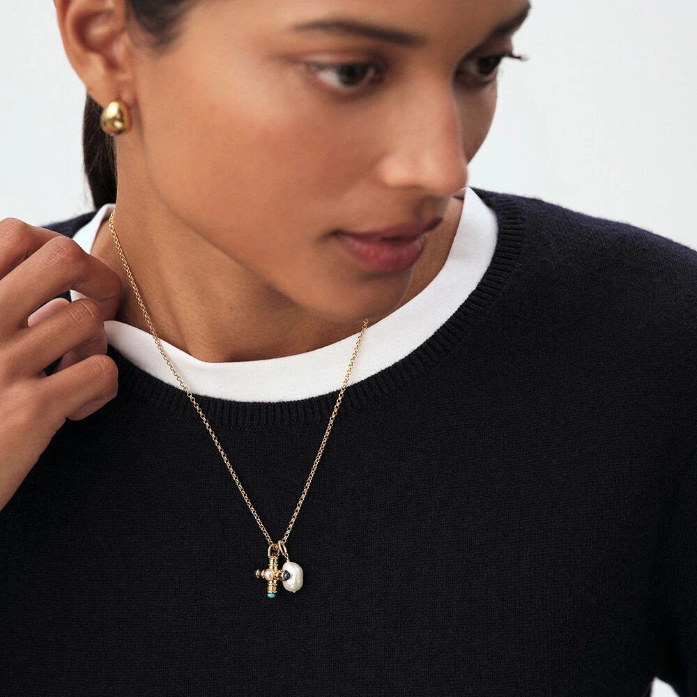 Collier Mi-long CHAÎNE JASERON 4 Collier Mi-long CHAÎNE JASERON – Image 4