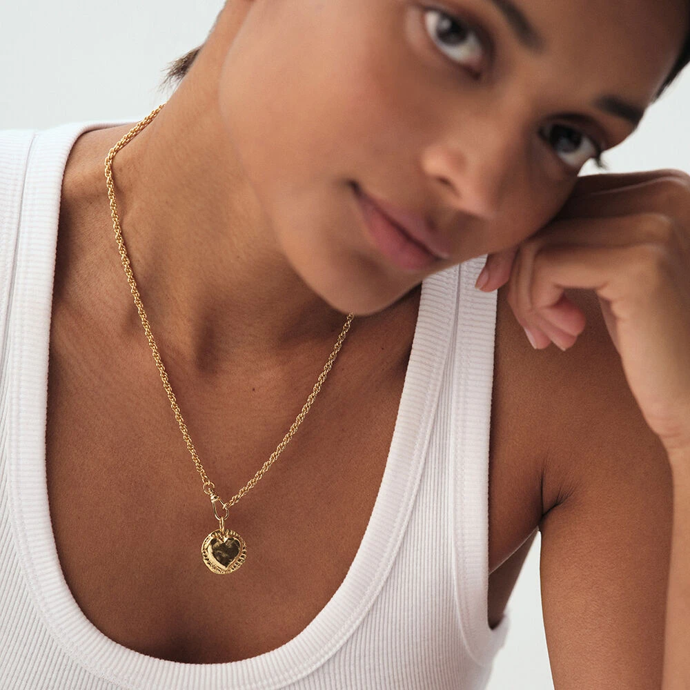 Collier Mi-long CHAÎNE CORDE 6 Collier Mi-long CHAÎNE CORDE – Image 6