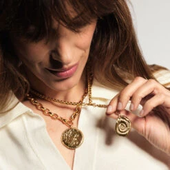 Collier Ras Du Cou MAILLE MARTELÉE 17 Collier Ras Du Cou MAILLE MARTELÉE -Agatha 02680237 157 TU M4