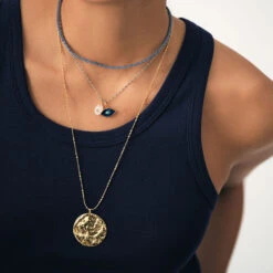 Pendentif ŒIL LAPIS LAZULI -Agatha 02880063 109 TU M3