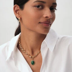 Pendentif SCARABÉ MALACHITE 15 Pendentif SCARABÉ MALACHITE -Agatha 02880065 658 TU M3