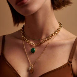 Pendentif PIERRE NATURELLE 10 Pendentif PIERRE NATURELLE -Agatha 02880096 123 TU M3